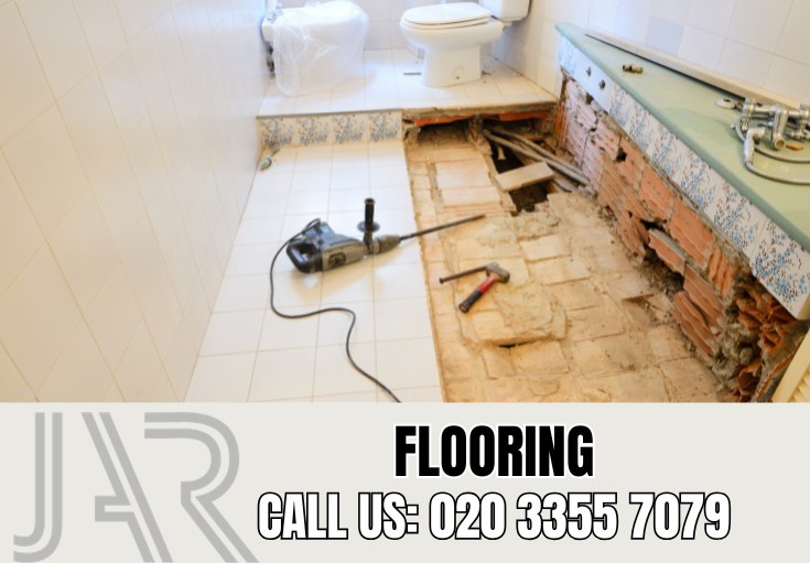 Bathroom Flooring Installation by Muswellhill Bathroom Fitters